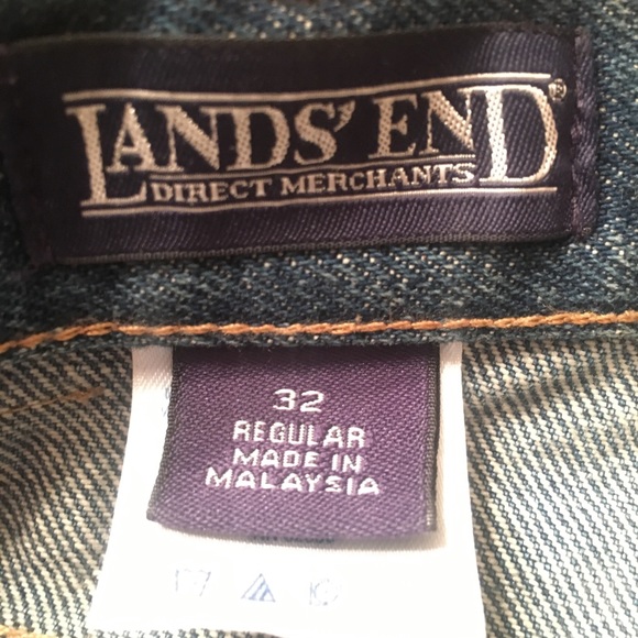 Lands’ End BRAND NEW W/Tags men’s jeans 32/30 - Picture 4 of 8